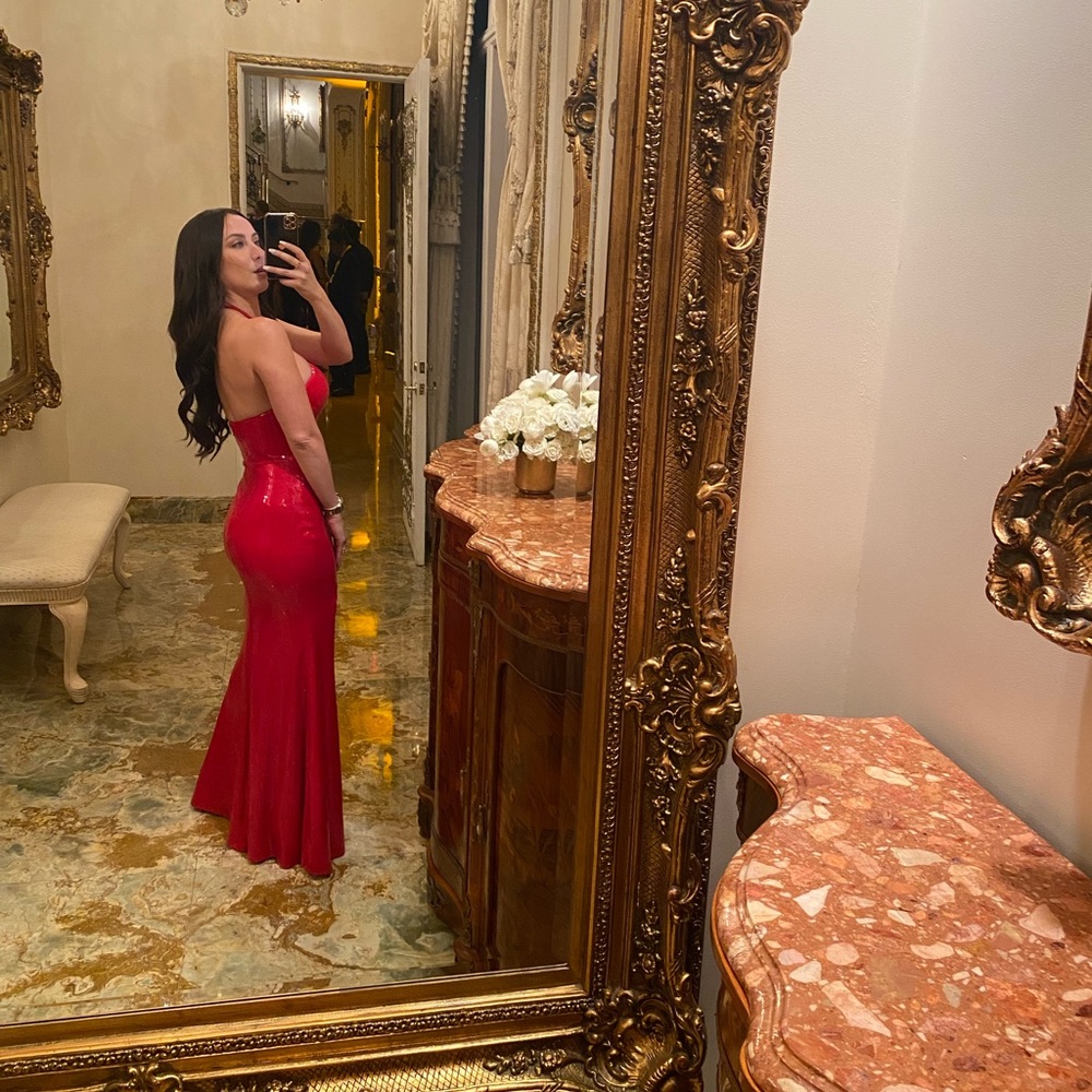 Jovani Red Gown - Worn Once